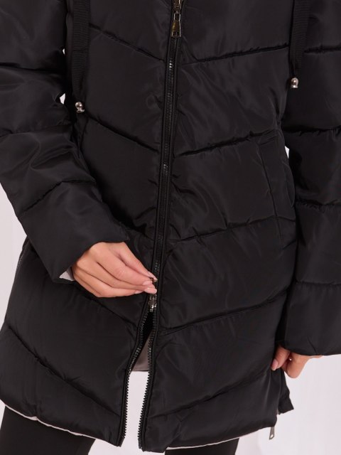 Kurtka NM-KR-L22-9872.93 czarno-beżowy M