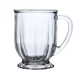 Filiżanka szklanka ryflowana duża 500 ml 1szt SZK159