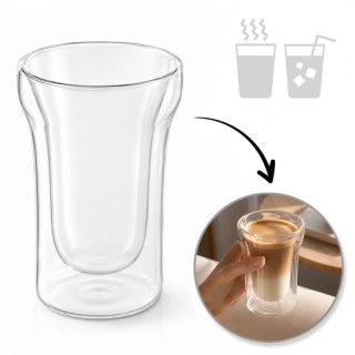 Szklanka termiczna z podwójnym dnem 240 ml 1szt SZK220