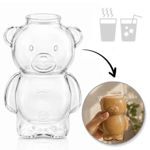 Szklanka termiczna z podwójnym dnem, MIŚ 300 ml 1szt SZK221