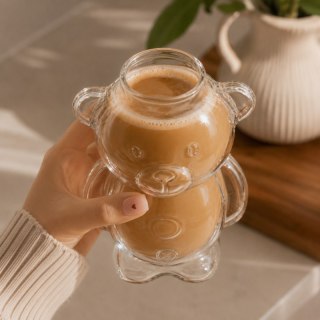 Szklanka termiczna z podwójnym dnem, MIŚ 300 ml 1szt SZK221