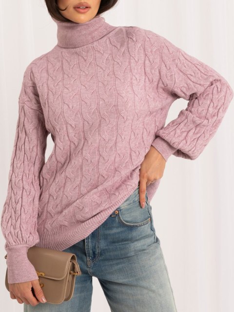 Sweter AT-SW-2348.07 jasny fioletowy