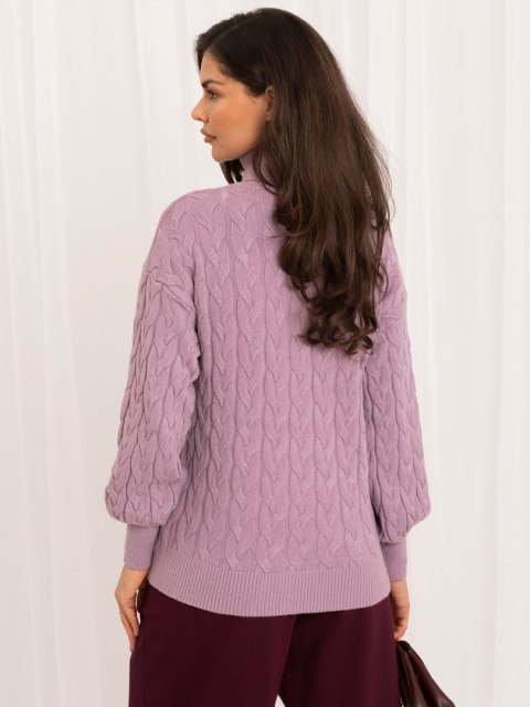 Sweter AT-SW-2348.88 jasny fioletowy
