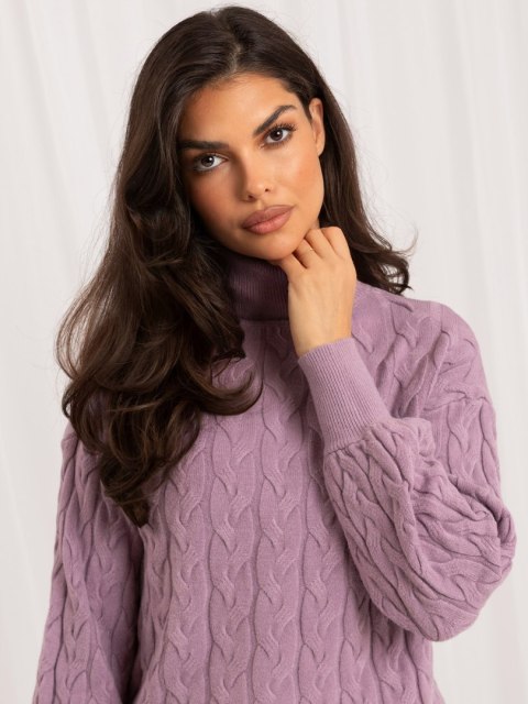 Sweter AT-SW-2348.88 jasny fioletowy