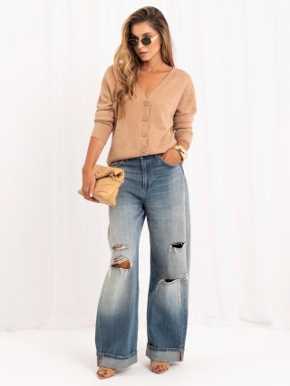 Sweter-PM-SW-PM-5321.88-camelowy