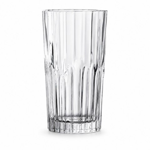 Zestaw 6 szt szklanek ryflowanych do latte, drinków, wysoka, 320ml SZK223ZESTAW6