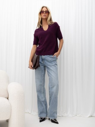 Sweter-IT-SW-2601.51-ciemny fioletowy