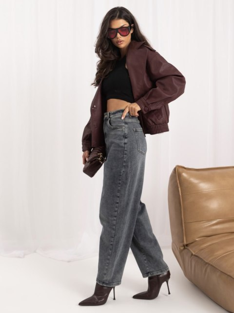 Spodnie jeans- IR-SP-SR0106-1.14P-ciemny szary