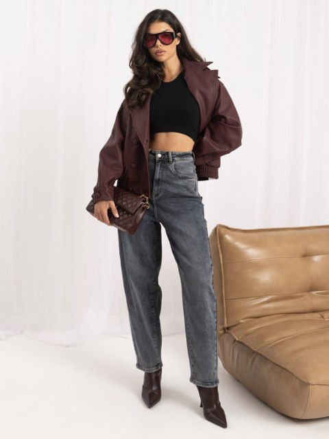 Spodnie jeans- IR-SP-SR0106-1.14P-ciemny szary