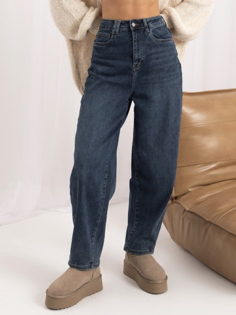 Spodnie jeans- IR-SP-SR0106-5.31-ciemny niebieski